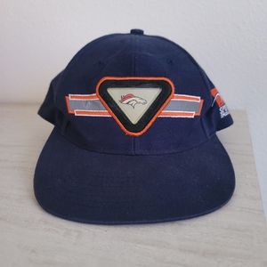 Vintage Denver Broncos Hat Strapback NFL Pro Line One Size